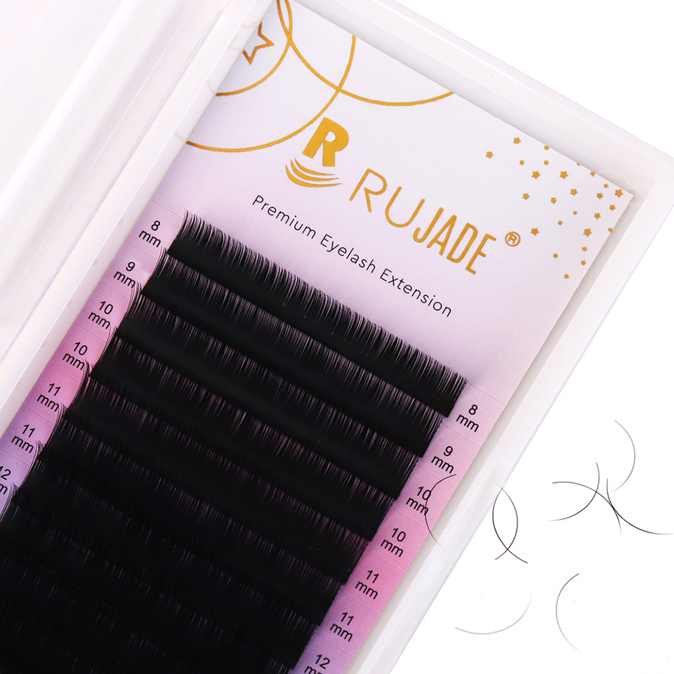 RUJADE B C CC D Curl Cashmere  - Eyelash Extension C Curl 评论和价格