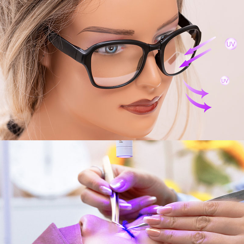UV Protective Glasses For Fals - Eyelash Extension With Glasses 评论和价格