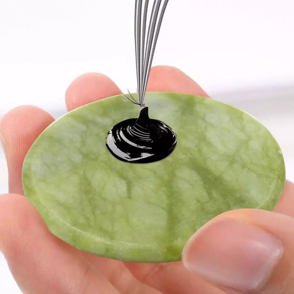 1/2PCS Eyelash Glue Pallet Las - Lash Tile Palette 评论和价格