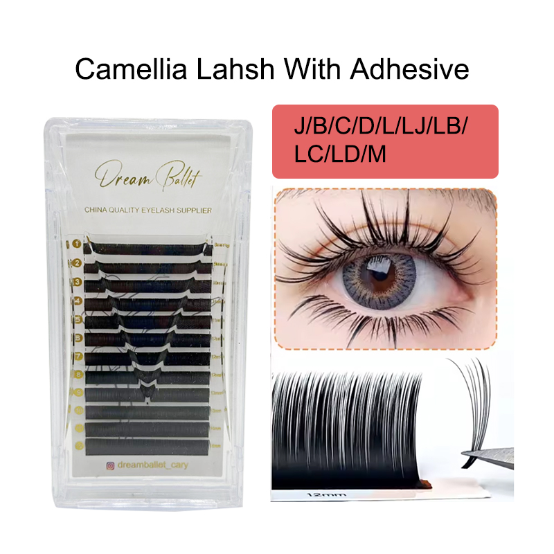 dream ballet Camellia Lashes w - Eyelash Extension C Curl 评论和价格