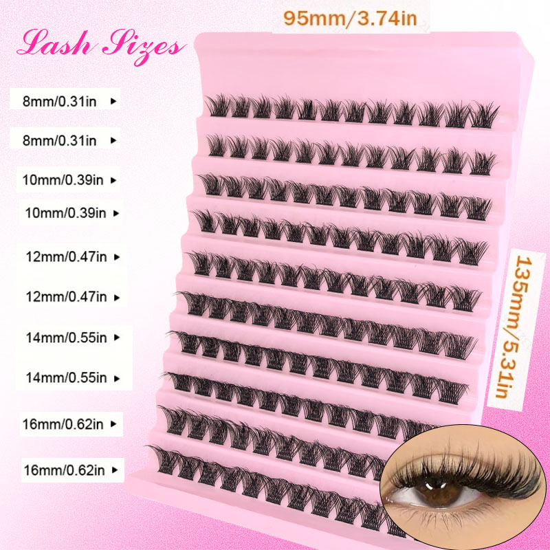 DIY Eyelash Extension Kit Indi - Eyelash Extension C Curl 评论和价格