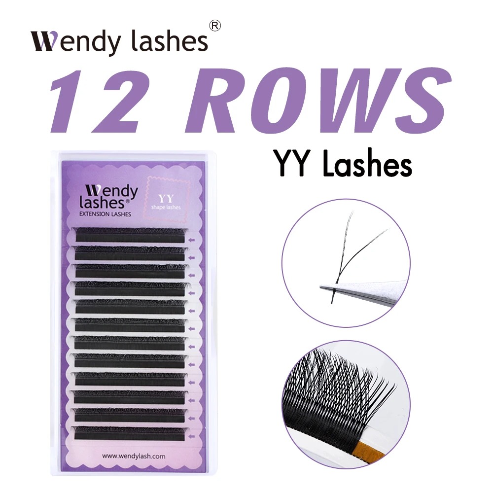 WENDY 2D YY Shape C/D Curl Eya - Eyelash Extension C Curl 评论和价格