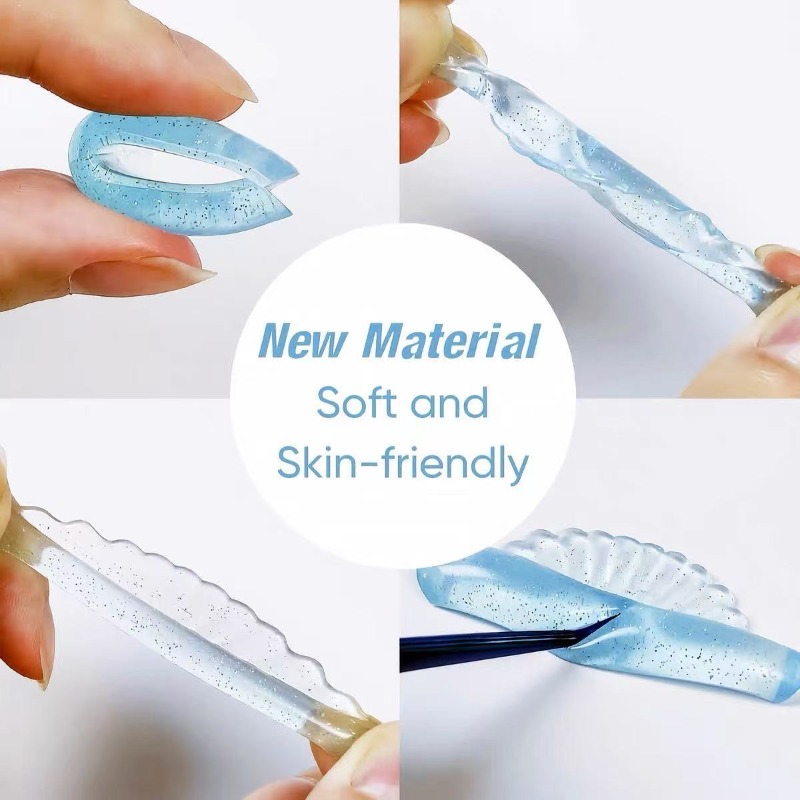5Pairs Eyelash Perm Pads C Cur - Eyelash Extension C Curl 评论和价格