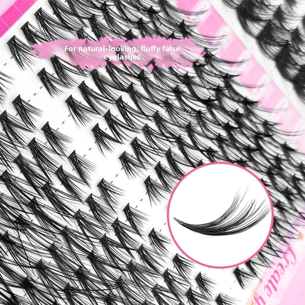 Hot Natural Look False Eyelash - Eyelash Extension C Curl 评论和价格
