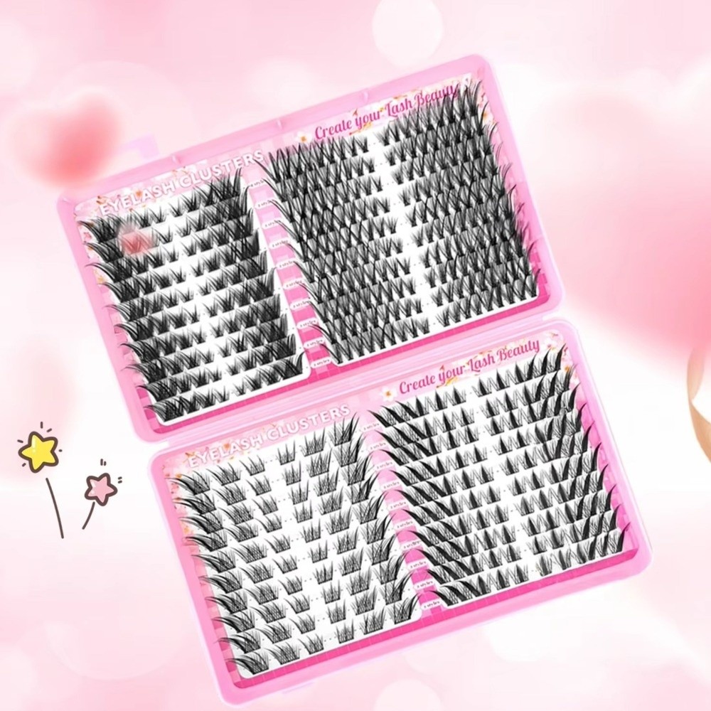 Hot Natural Look False Eyelash - Eyelash Extension C Curl 评论和价格