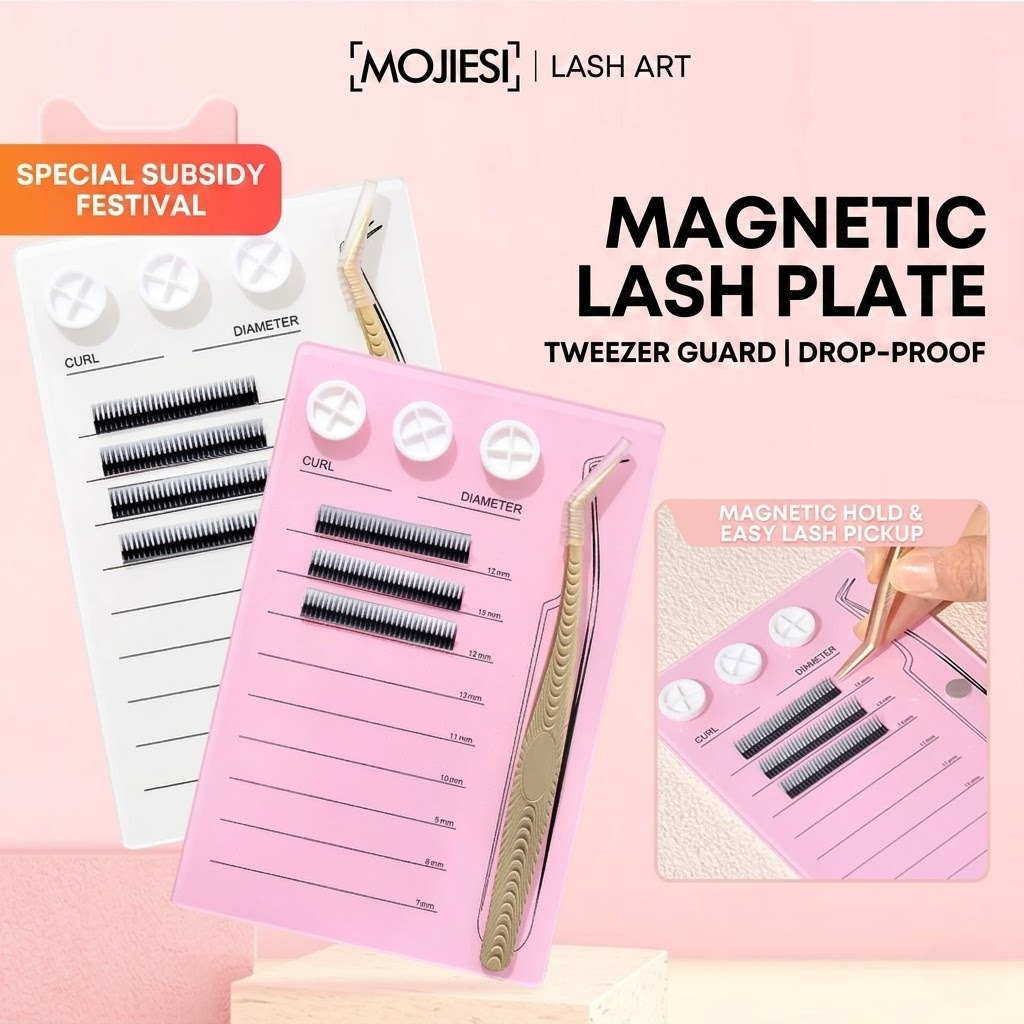 Magnetic Eyelash Extension Pal - Lash Tile Palette 评论和价格