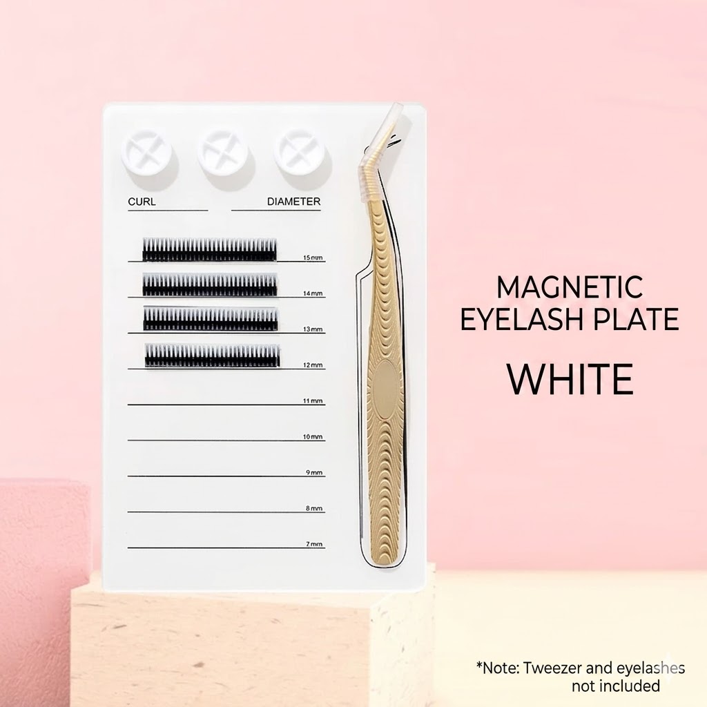 Magnetic Eyelash Extension Pal - Lash Tile Palette 评论和价格