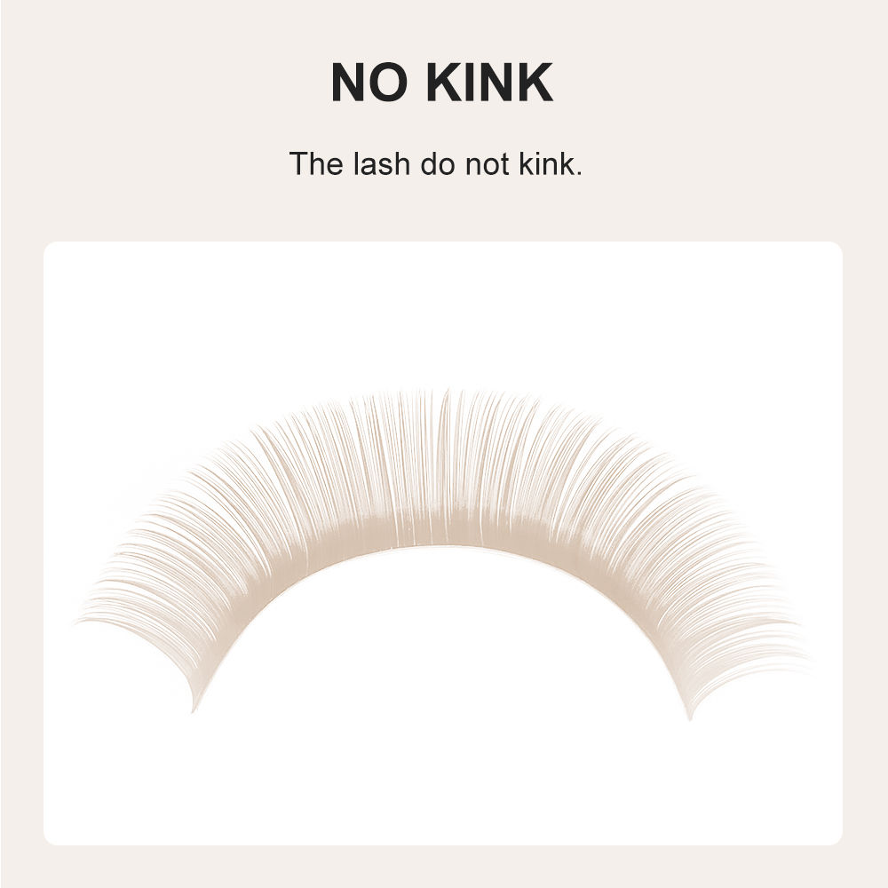 NATUHANA Cream Colored Individ - Eyelash Extension C Curl 评论和价格
