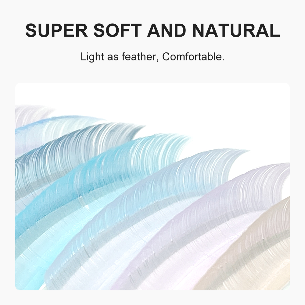NATUHANA Cream Colored Individ - Eyelash Extension C Curl 评论和价格