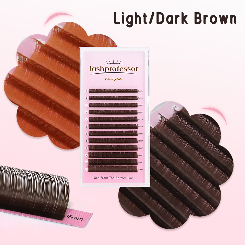 Dark Brown Eyelash Extension 0 - Lash Tile Palette 评论和价格