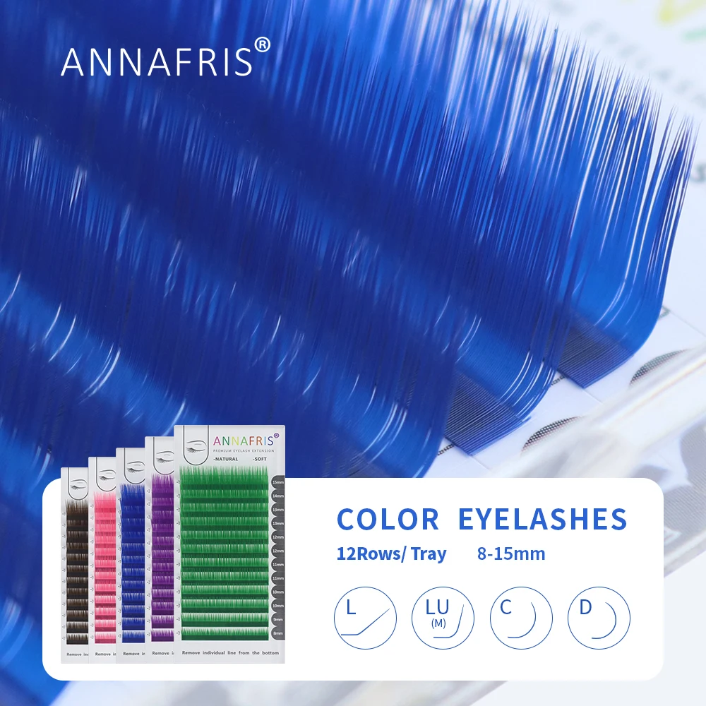 ANNAFRIS Individual Colored Ey - Lash Tile Palette 评论和价格
